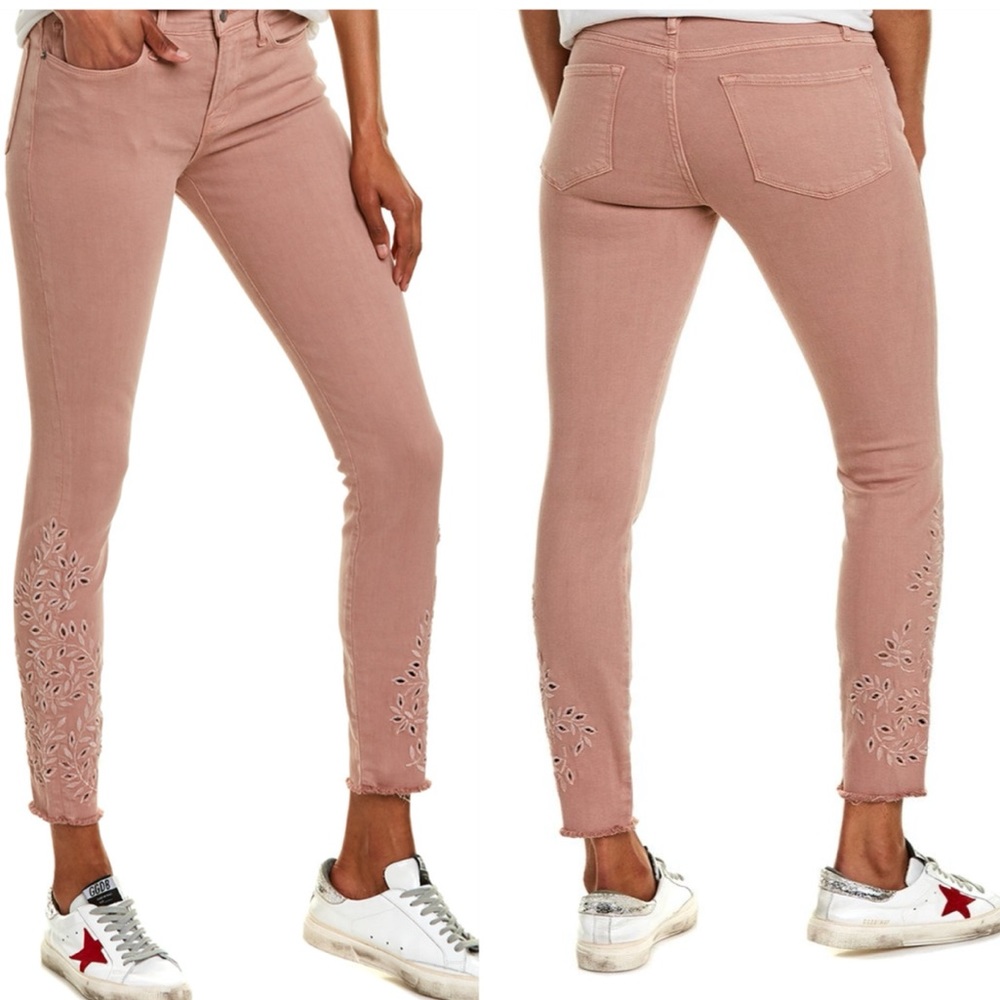 NWT FRAME Denim Le Skinny Dusty Rose Jeans
